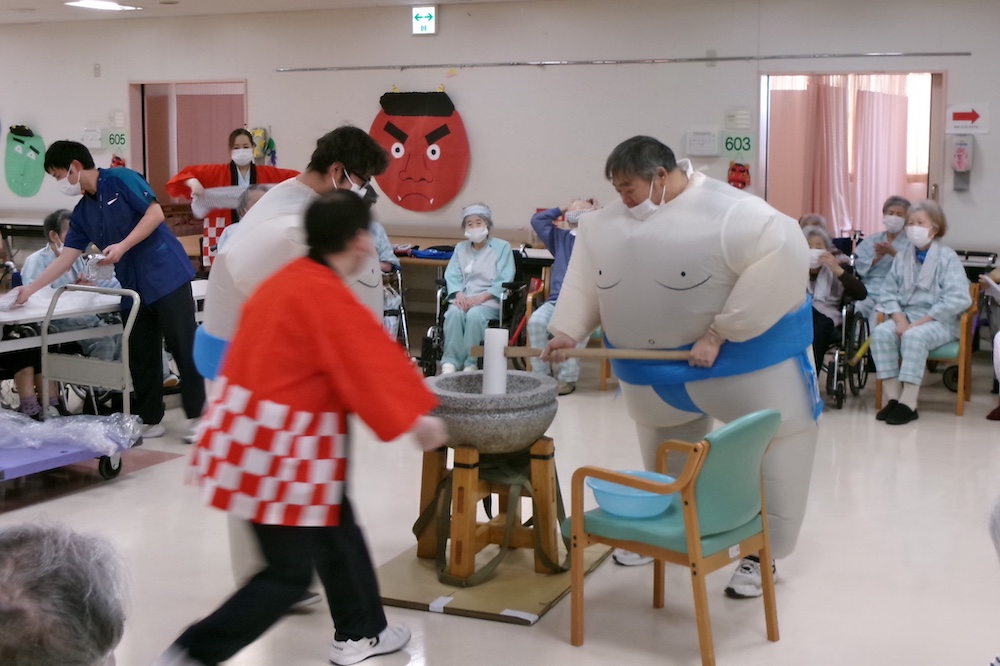 餅つき大会