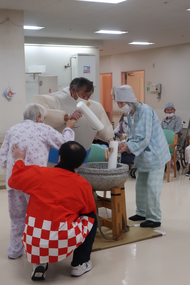 餅つき大会