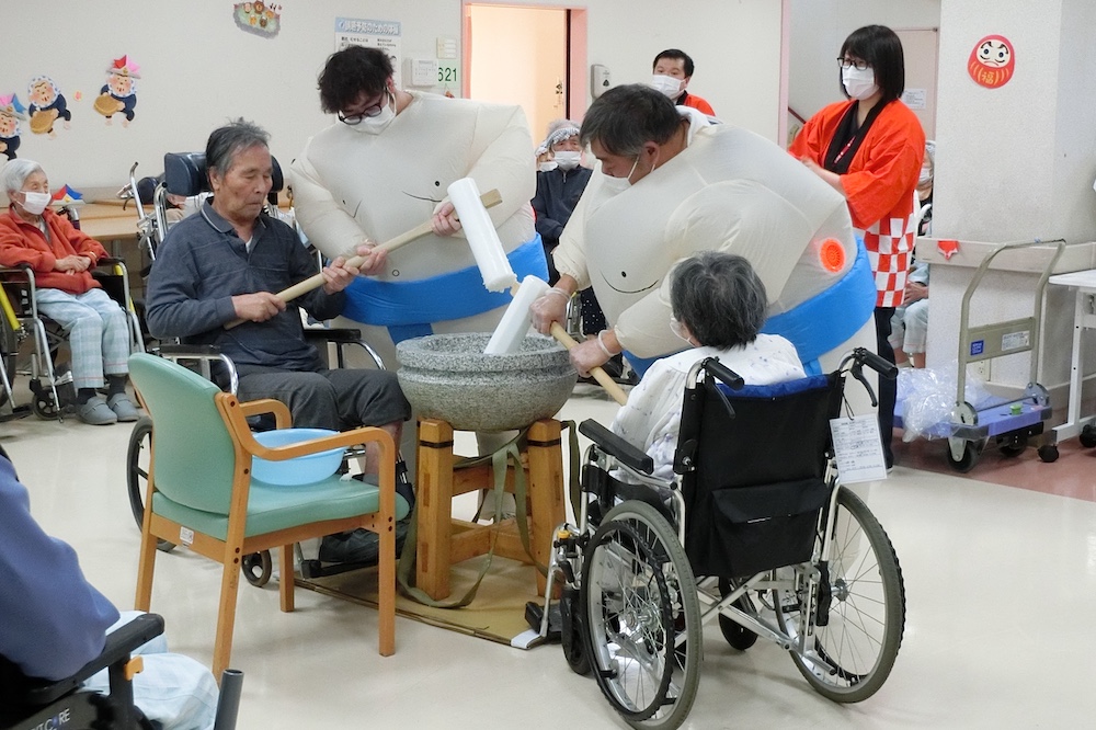 餅つき大会