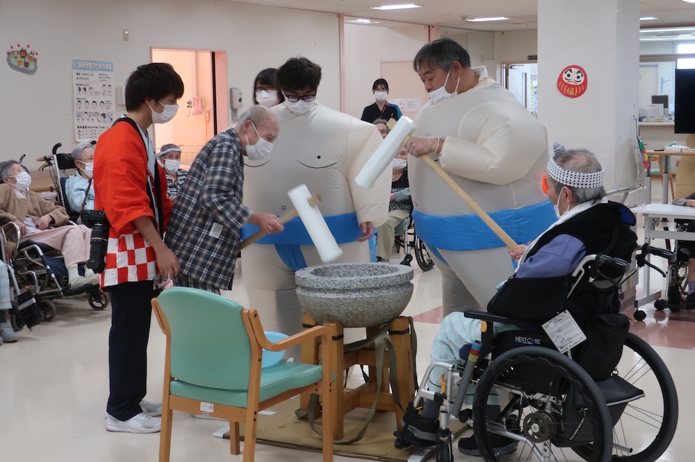 餅つき大会