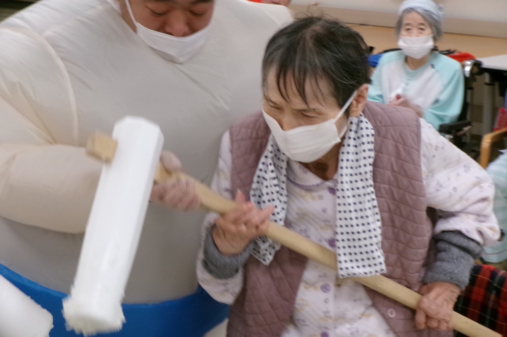 餅つき大会