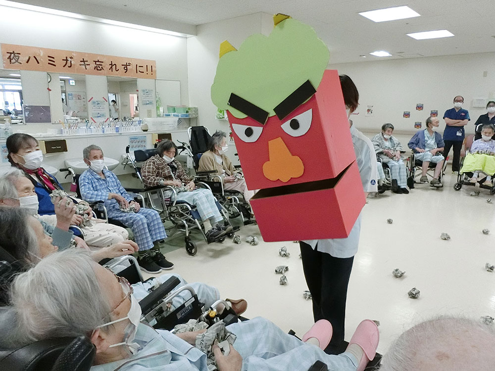 豆まき