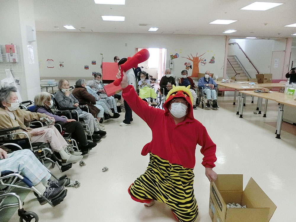 豆まき