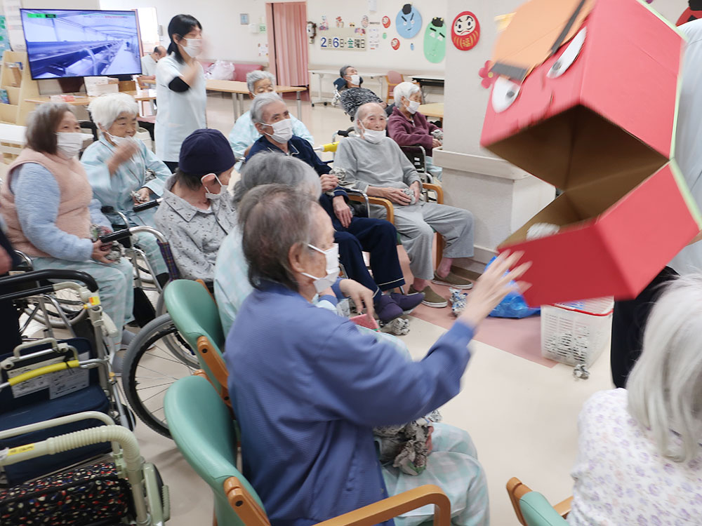 豆まき