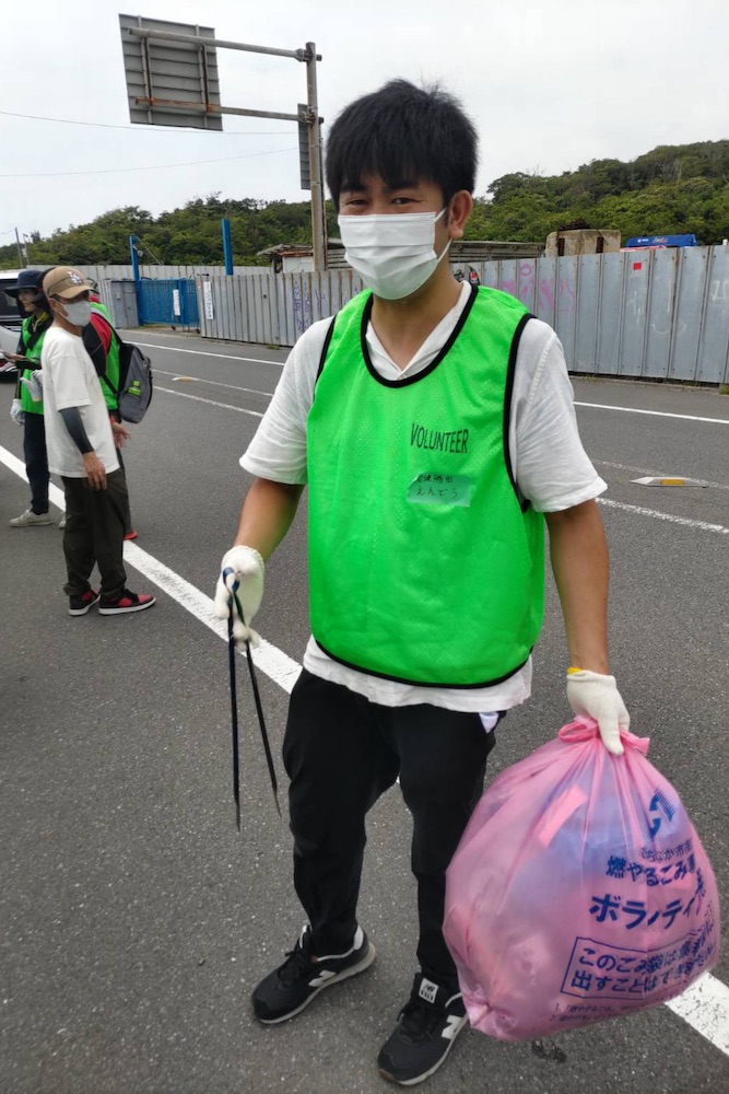 阿字ヶ浦海岸清掃・BBQ　会員・高校生・留学生交流会