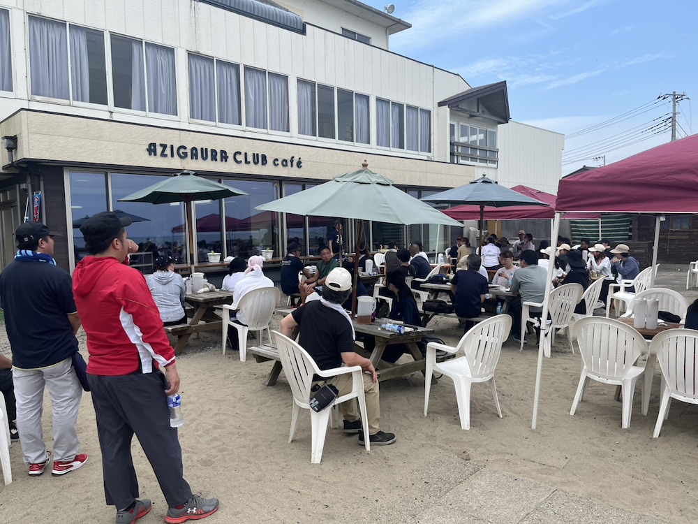 阿字ヶ浦海岸清掃・BBQ　会員・高校生・留学生交流会